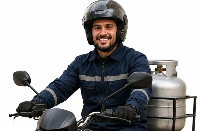 Moto de entrega da L.A.M